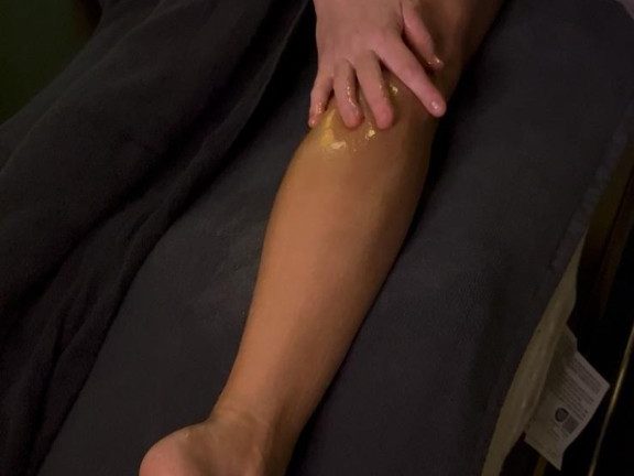 Honingmassage · Achterkant lichaam